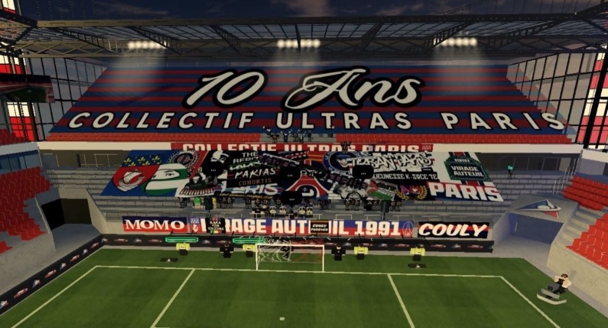 Street French Ultras — Un tifo géant au stade
